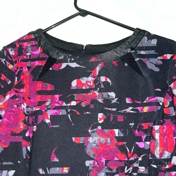 Taylor Women's Dress Size 10 Black / Pink - Picture 3 of 4